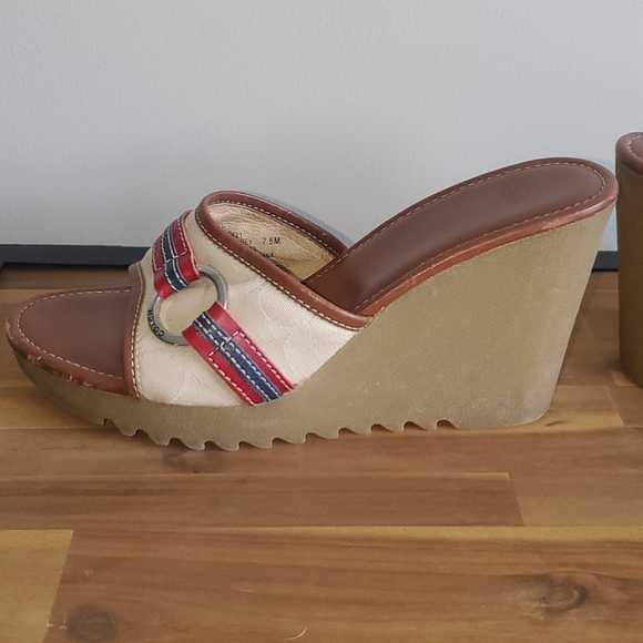 Coach Wedge Sandals Slides 👡 - Picture 10 of 11